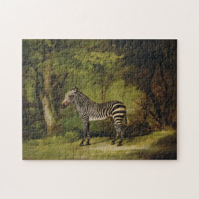 A Zebra, 1763 (oil on canvas) Jigsaw Puzzle (Horizontal)
