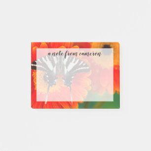 A Zebra Swallowtail Butterfly Post-it Notes