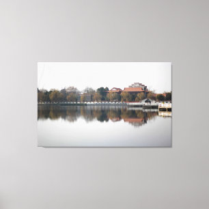 A zoo park in Wuhan, China Canvas Print