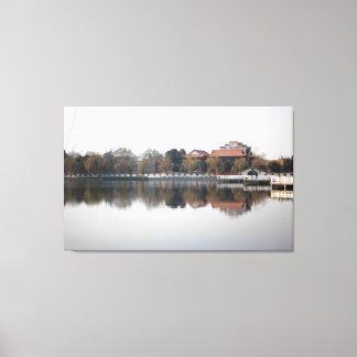 A zoo park in Wuhan, China Canvas Print