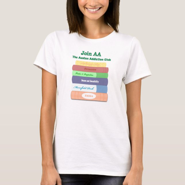 AA - AUSTEN ADDICTION CLUB T-Shirt (Front)