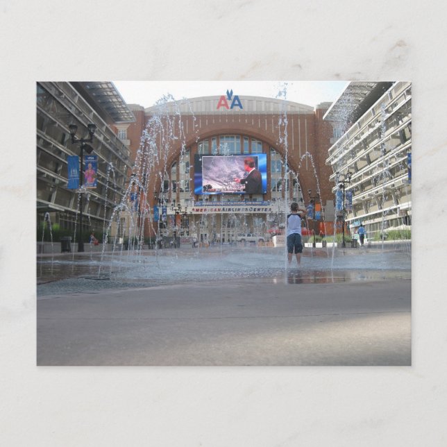 AA centre dallas texas Postcard (Front)