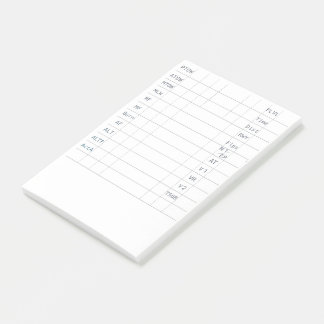 AA Flight Deck Sticky Pad 1 Post-it Notes