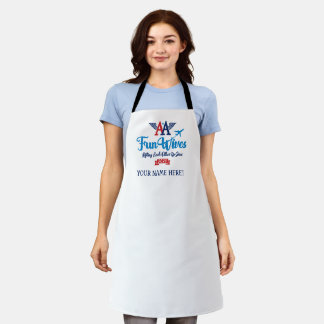 AA Fun Wives Logo Apron