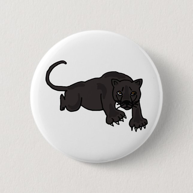 AA- Leaping Panther Button (Front)