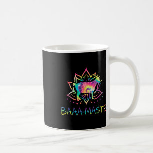 Aa Maste Tie Dye Goat Yoga Lotus Mandala Humour Coffee Mug