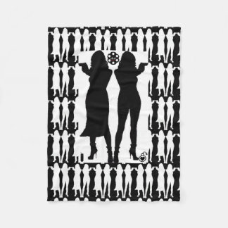 AA Tactical Girl Fleece Blanket