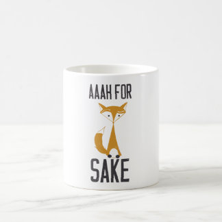Aaaaah, for fox sake! coffee mug