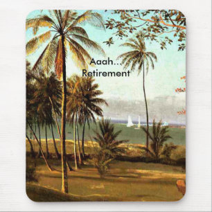 Aaah...Retirement, Florida Scene Mouse Mat