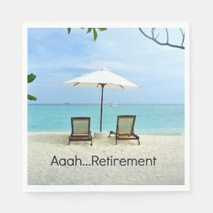 Aaah... retirement napkin