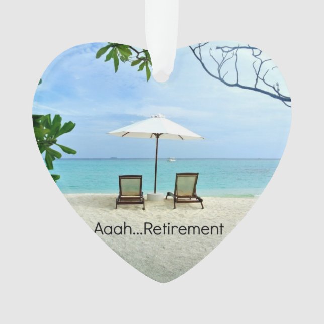Aaah... retirement ornament (Front)