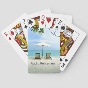 Aaah...Retirement  Playing Cards