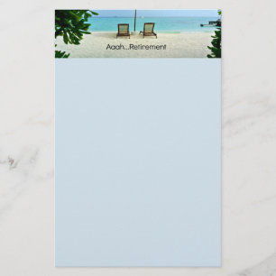 Aaah...Retirement Stationery