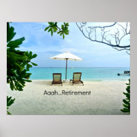 Aaah...Retirement, sunny day at the beach