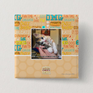 Aaaws 15 Cm Square Badge