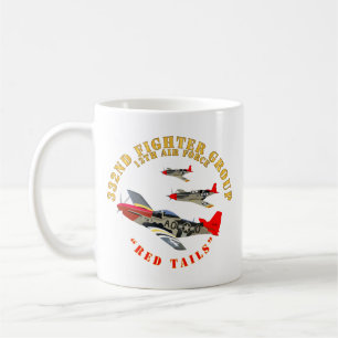 AAC - 332nd Fighter Group - 12th AF - Red Tails Coffee Mug