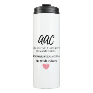 AAC awareness Thermal Tumbler