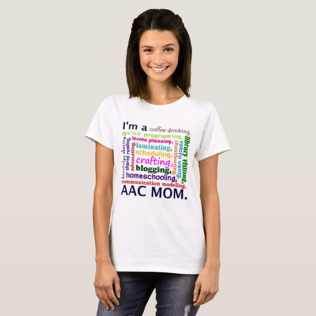 AAC Homeschooling Mum T-shirt (Front Full)