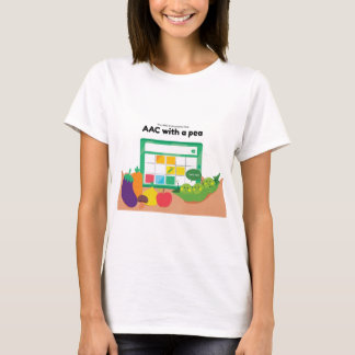 AAC with a pea - T-shirt