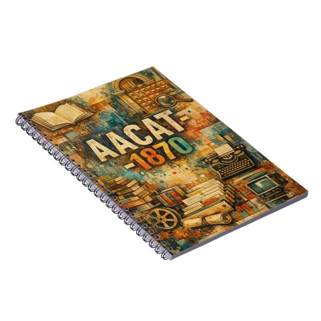 AACAT-1870 Archives Research Spiral Notebook (Right Side)