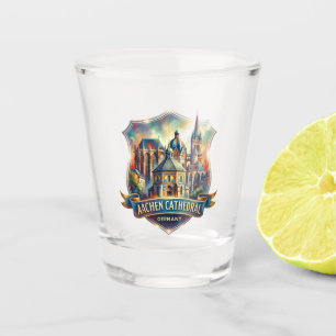 Aachen Cathedral Germany Shot Glass