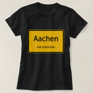 Aachen Ladies Women T-shirt shirt shirt