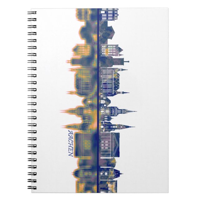Aachen Skyline Notebook (Front)