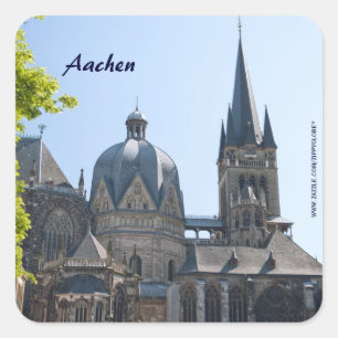 Aachen Square Sticker