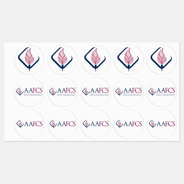 AAFCS Waterproof Stickers (Sheet)