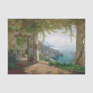 Aagaard Loggia Amalfi Italy Painting Tissue Paper