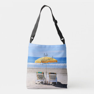Aah...Retirement, a day at the beach Crossbody Bag