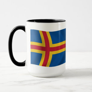 Aaland Flag Mug
