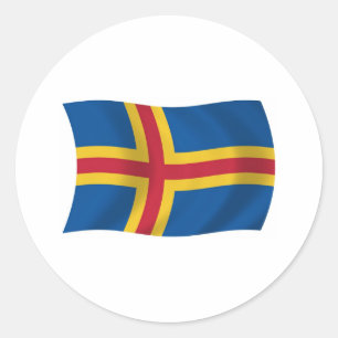 Aaland Flag Sticker