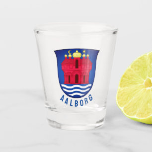Aalborg coat of arms - DENMARK Shot Glass