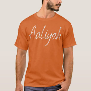 Aaliyah Frist name Design T-Shirt