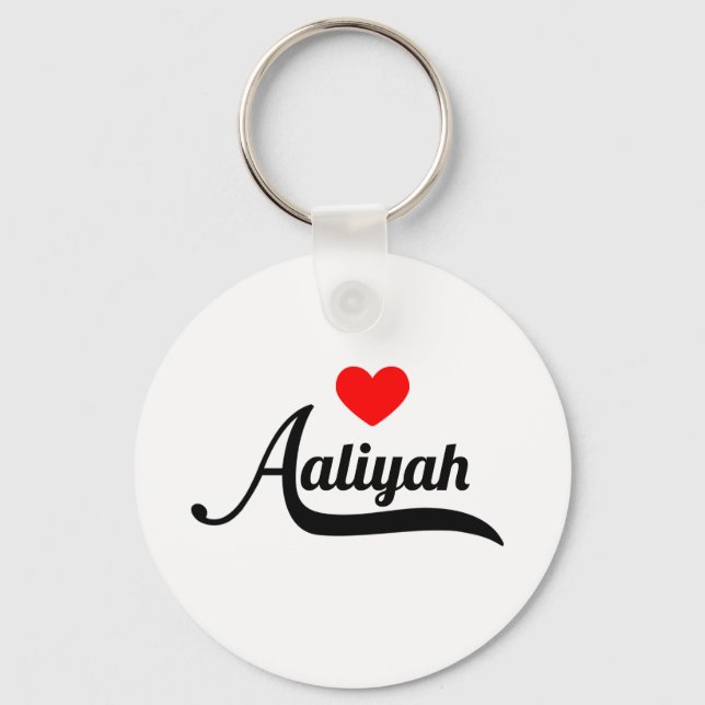Aaliyah Key Ring (Front)