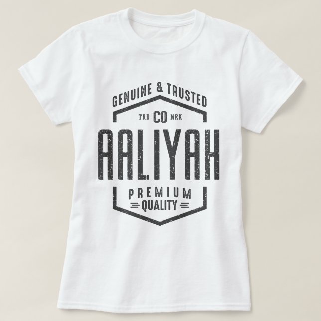Aaliyah T-Shirt (Design Front)