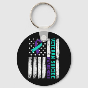 Aamerican Veteran Awareness Month Aamerica Flag Key Ring
