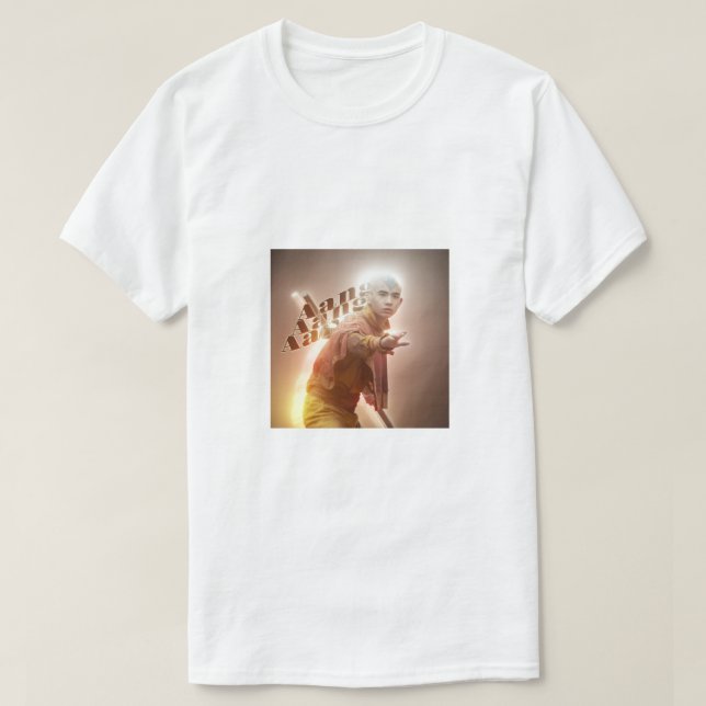 Aang Avatar LiveAction t shirt (Design Front)