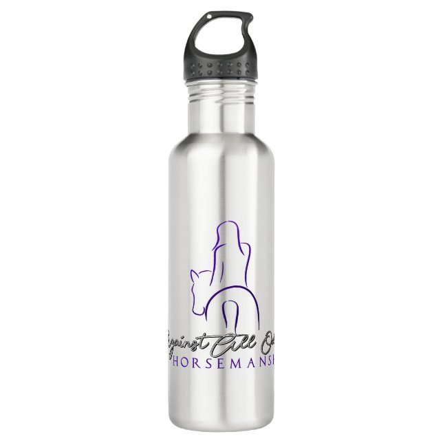 AAOH 24 oz Water Bottle (Front)