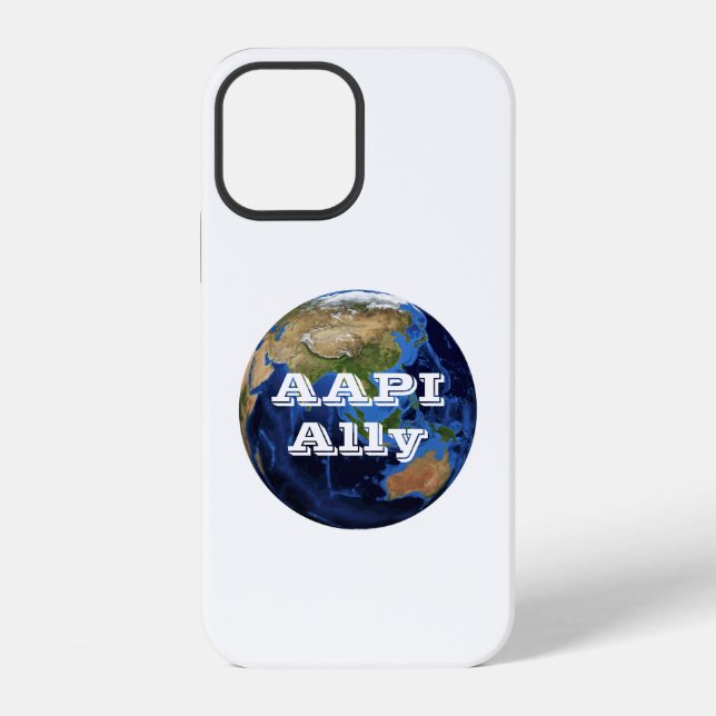 AAPI Ally iPhone Case (Back)