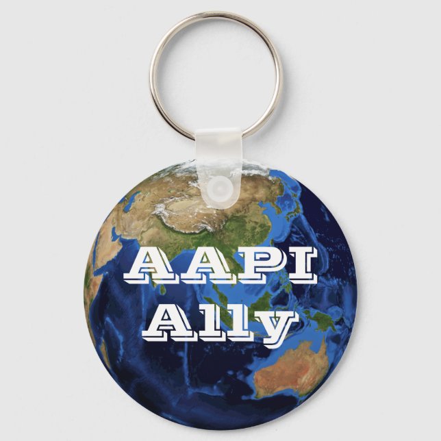 AAPI Ally Key Ring (Front)