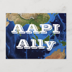 AAPI Ally Postcard