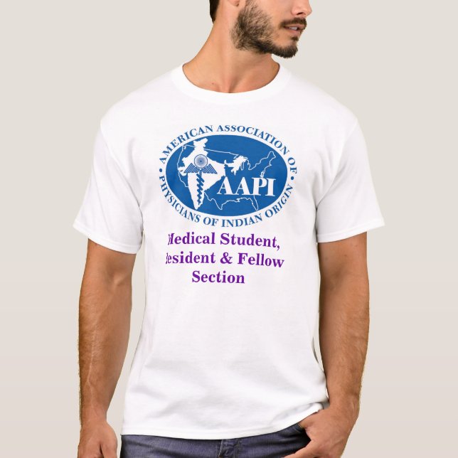 AAPI MSRF BLUE T T-Shirt (Front)