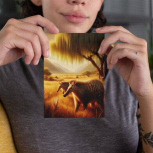 Aardvark Serene Wildlife Harmony Postcard