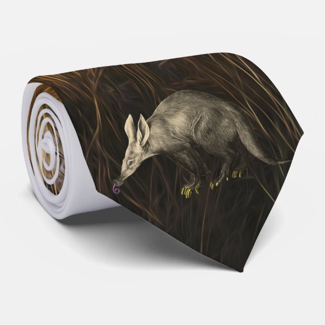Aardvark Tie (Rolled)
