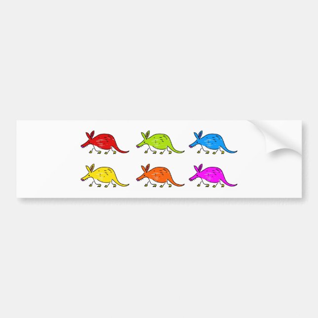 Aardvarks Bumper Sticker (Front)
