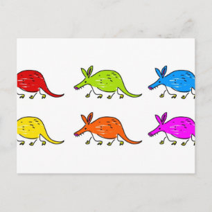 Aardvarks Postcard
