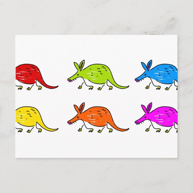 Aardvarks Postcard (Front)