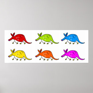 Aardvarks Poster